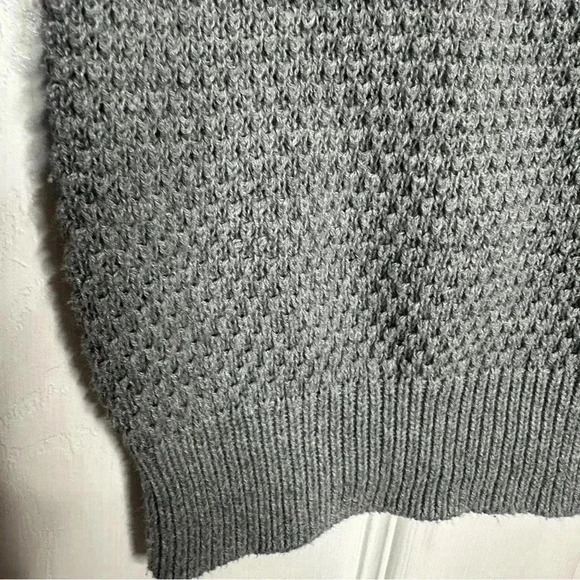 Old Navy Sweater Cable Knit Grey Size Extra Small - Picture 6 of 16